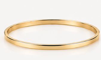 The Essential 3MM Gold Bangle