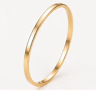 The Essential 3MM Gold Bangle